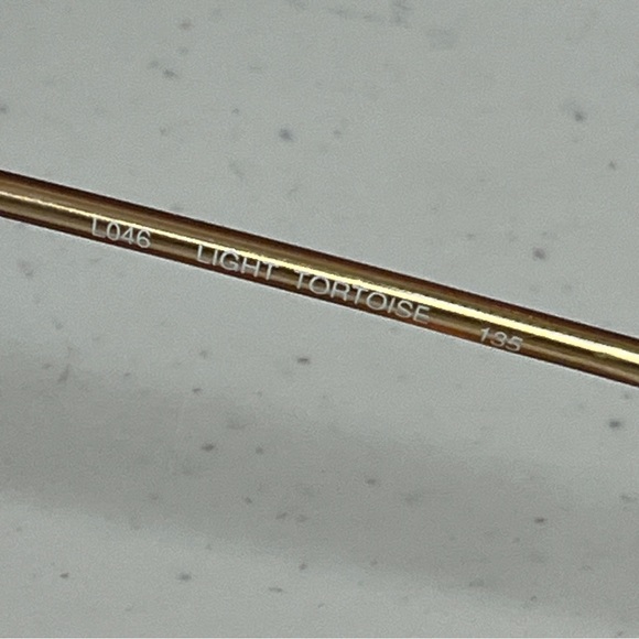 Lauren Hutton light tortoise eyeglasses - Picture 9 of 9